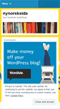 Mobile Screenshot of nynorsksida.com